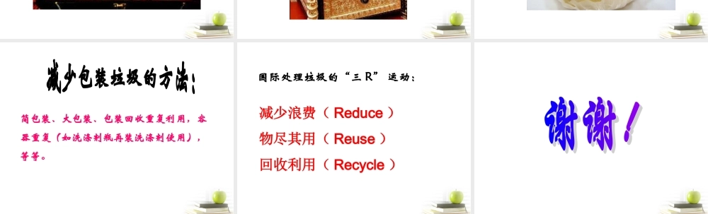 六年级科学下册 减少丢弃及重新使用1课件 教科版