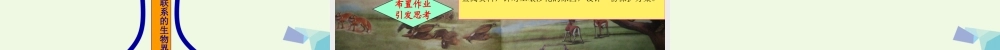 六年级科学上册 密切联系的生物界说课课件 青岛版-青岛版小学六年级上册自然科学课件