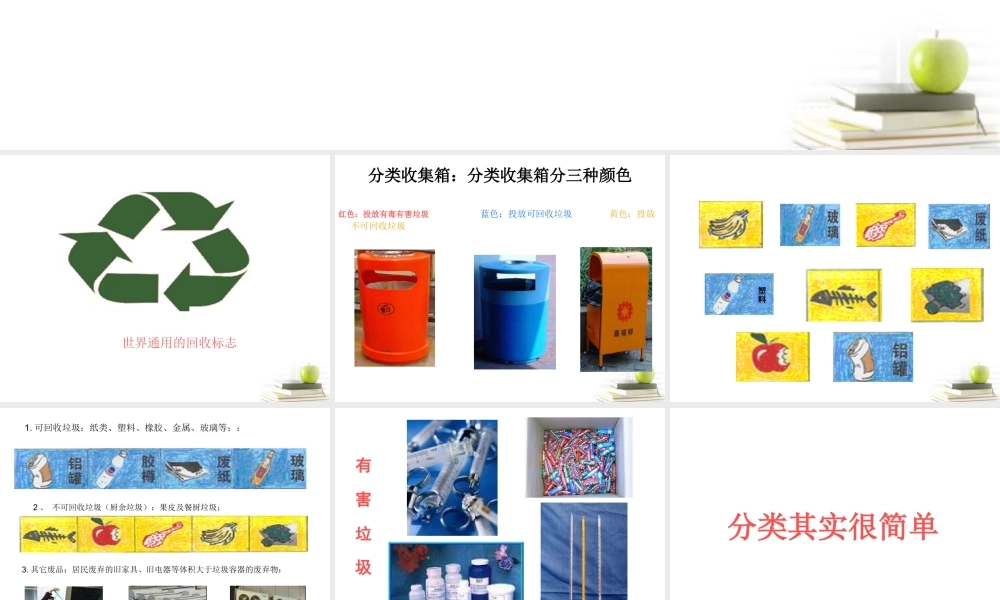 六年级科学下册 垃圾的处理3课件 教科版