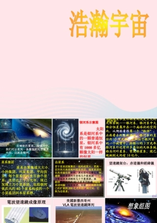 六年级科学下册 三 宇宙探索 2 浩瀚宇宙课件（1） 湘教版-湘教版小学六年级下册自然科学课件