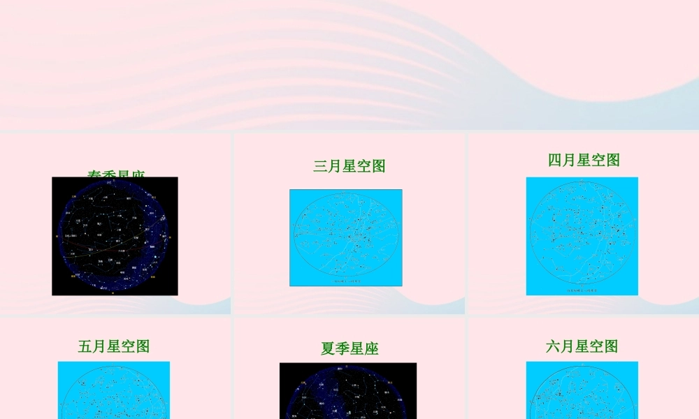 六年级科学下册 三 宇宙探索 3 灿烂星空课件（3） 湘教版-湘教版小学六年级下册自然科学课件