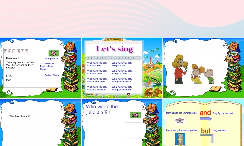 六年级英语上册 Module 6 Unit 1 You've got a letter from New York课件外研版（三起）-外研版小学六年级上册英语课件