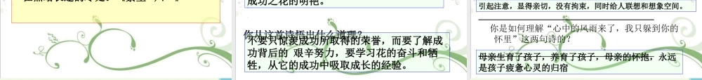 六年级语文上册 名著导读 繁星 春水 母爱 童真 自然课件1 鲁教版-鲁教版小学六年级上册语文课件