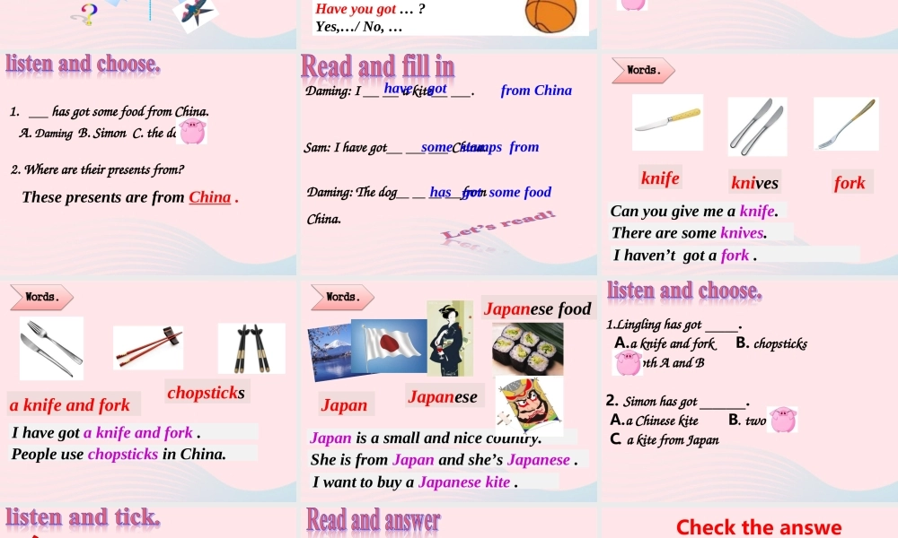 六年级英语上册 Module 6 Unit 2 I've got a stamp from China课件 外研版（三起）-外研版小学六年级上册英语课件