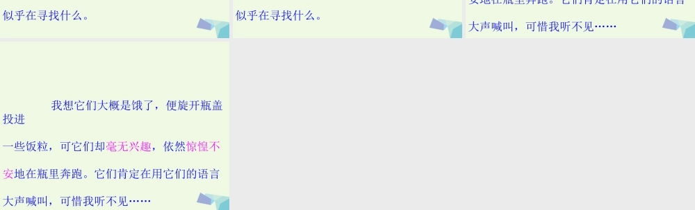 六年级语文上册 囚蚁课件5 鄂教版-鄂教版小学六年级上册语文课件