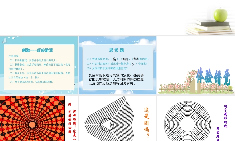 六年级科学下册 生理与适应1课件 冀教版