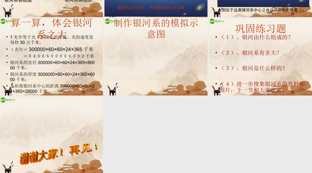 六年级科学下册 天上有条河课件 鄂教版