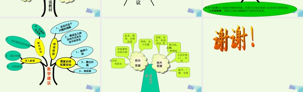 六年级科学上册 物体的运动方式说课稿课件 青岛版-青岛版小学六年级上册自然科学课件