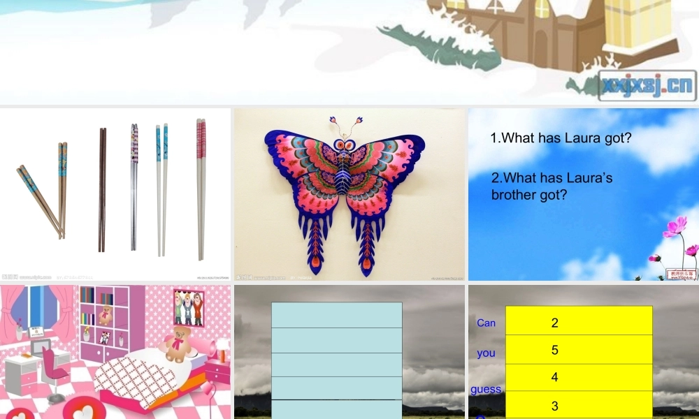 六年级英语上册 Unit 1 I’ve got some Chinese chopsticks课件1 外研版（一起）-外研版小学六年级上册英语课件