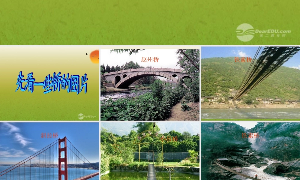 六年级科学上册 用纸造一座桥 1课件 教科版