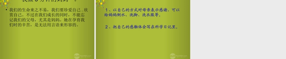 六年级科学下册《我从哪里来》课件6 青岛版