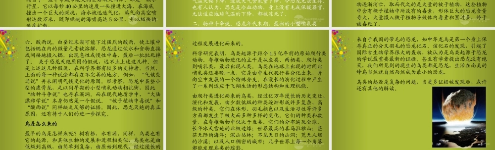 六年级科学下册《寻找达尔文的足迹》课件2 青岛版