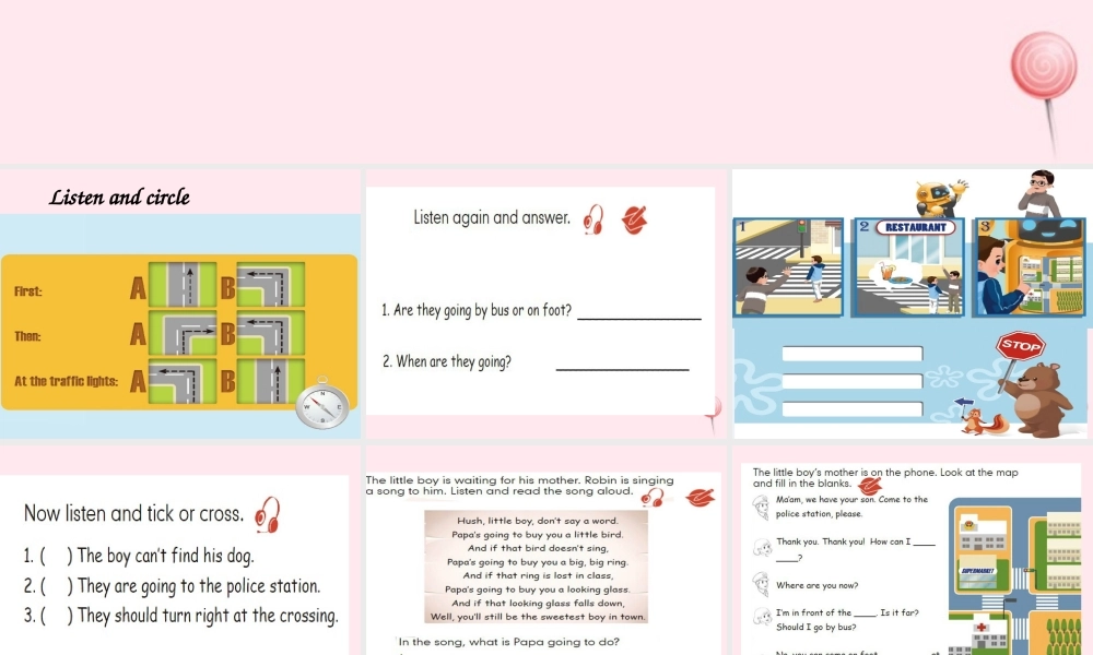 六年级英语上册 recycle 1课件2 人教PEP-人教PEP小学六年级上册英语课件