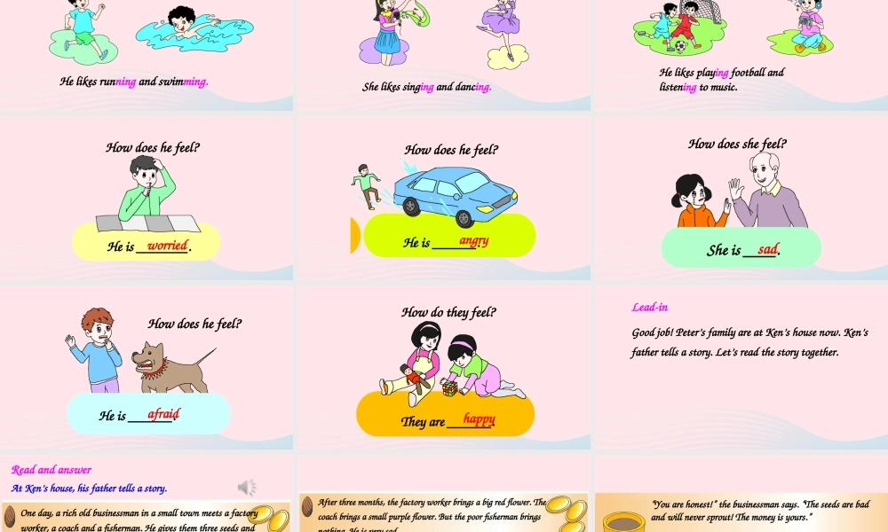 六年级英语上册 Recycle 2第二课时上课课件+素材 人教PEP版