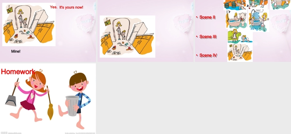 六年级英语上册《Lesson 6 Baby Becky at Home》课件2 冀教版