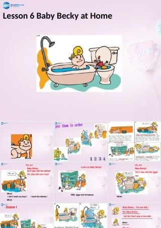 六年级英语上册《Lesson 6 Baby Becky at Home》课件2 冀教版