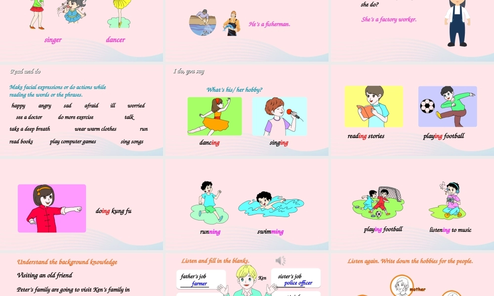 六年级英语上册 Recycle 2第一课时上课课件+素材 人教PEP版