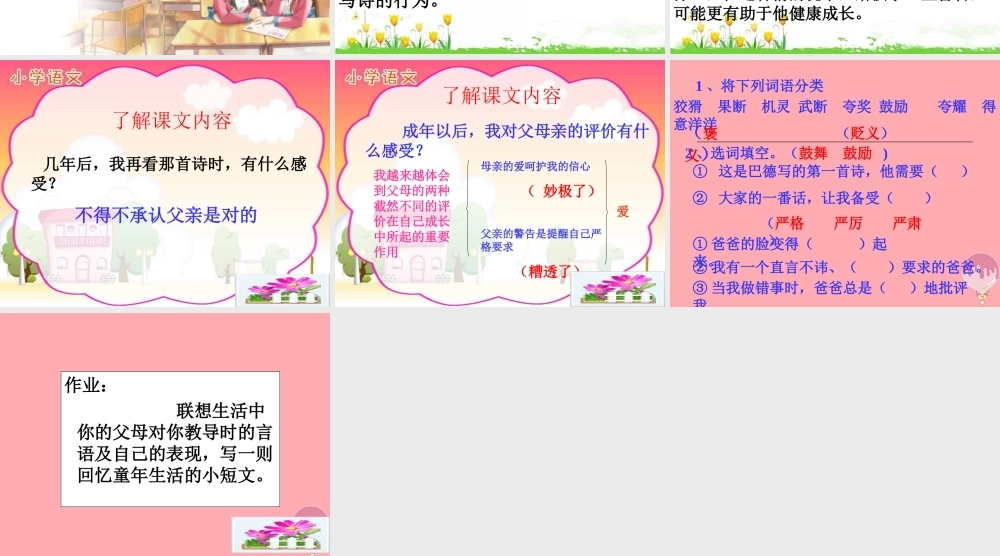 六年级语文上册 第10课“妙极了”与“遭透了”课件3 西师大版-西师大版小学六年级上册语文课件