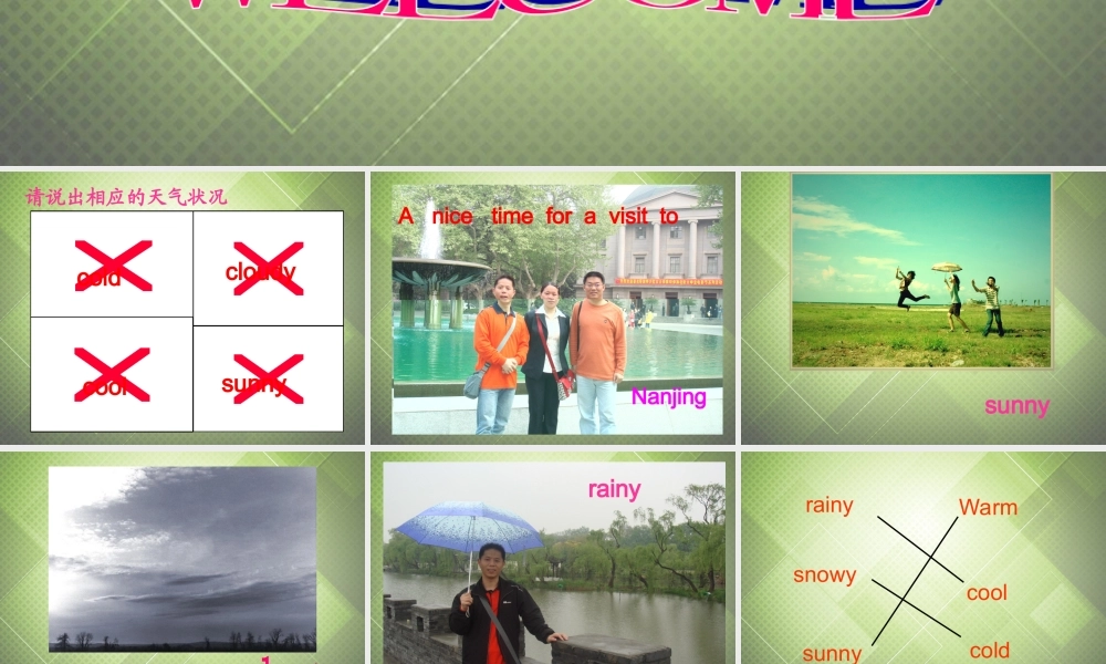 六年级英语上册 Unit 3 Lesson 6课件 闽教版