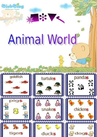 六年级英语上册《Unit 3 Animal world》课件 人教新起点-人教新起点小学六年级上册英语课件