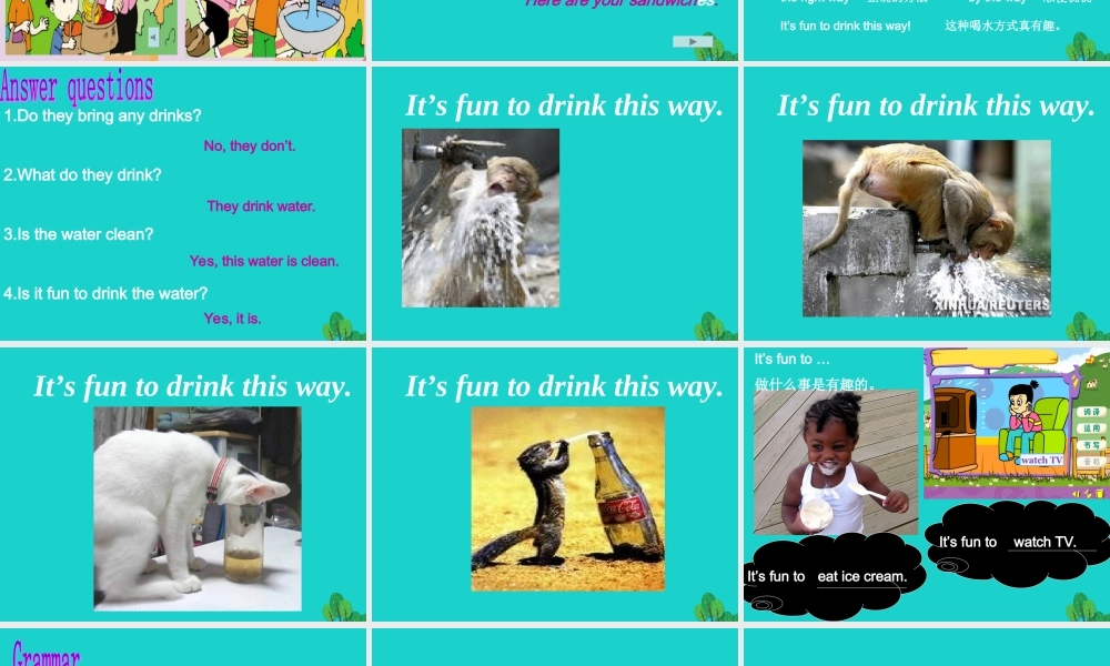 六年级英语上册 Unit 1 Only drink clean water课件1 外研版（一起）-外研版小学六年级上册英语课件