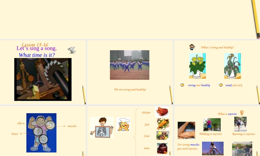 六年级英语下册 Book8 lesson15课件 冀教版