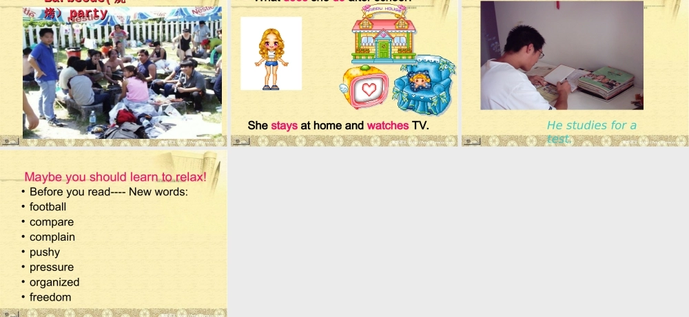 六年级英语下册 Fun Time 2（5）课件 人教新版