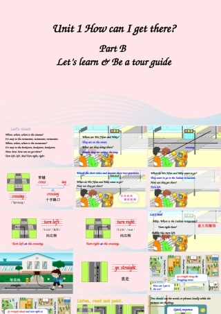 六年级英语上册 Unit 1 Part B 第4课时课件