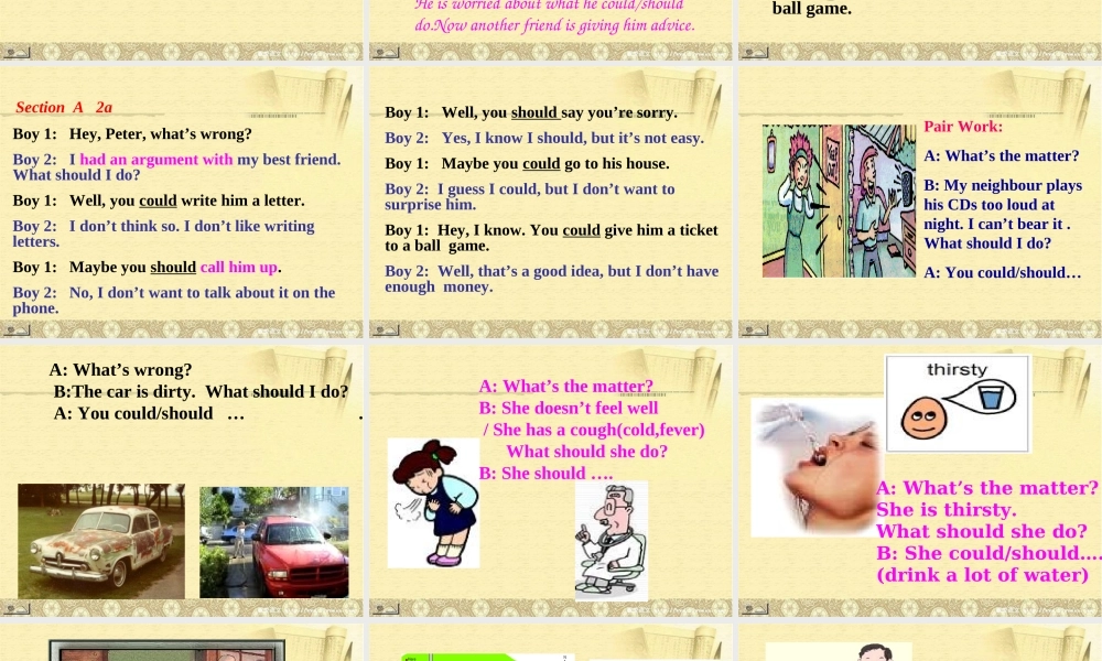 六年级英语下册 Fun Time 2（6）课件 人教新版