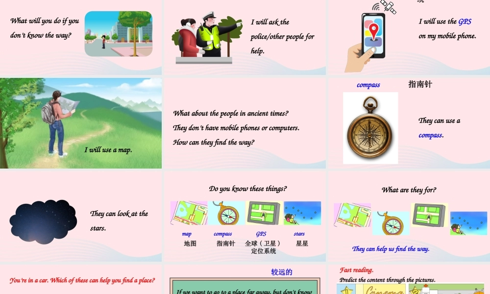 六年级英语上册 Unit 1 Part B 第5课时课件