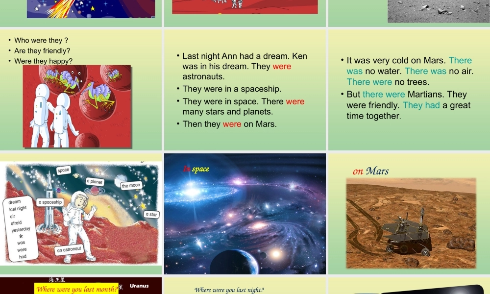 六年级英语上册 Unit 1 Space Lesson 1 同步课件 北师大版（三起）-北师大版小学六年级上册英语课件