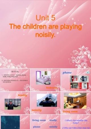 六年级英语上册 Unit 5（1）课件 湘少版