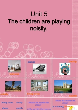 六年级英语上册 Unit 5（2）课件 湘少版