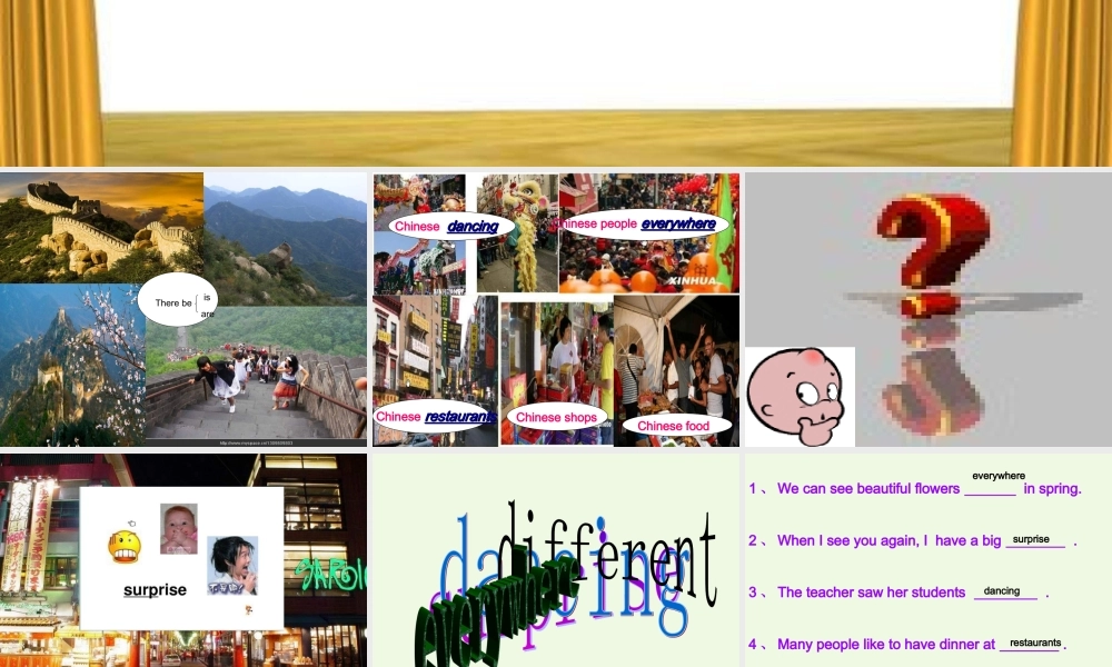 六年级英语上册 Unit 1 There is a big Chinatown课件 外研版（一起）-外研版小学六年级上册英语课件