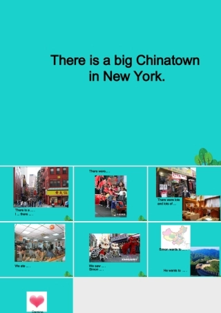 六年级英语上册 Unit 1 There is a big Chinatown课件2 外研版（一起）-外研版小学六年级上册英语课件