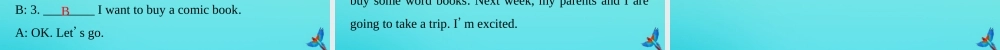 六年级英语上册 Unit 3 My weekend plan Part B（第4课时）练习课件 人教PEP版-人教PEP小学六年级上册英语课件