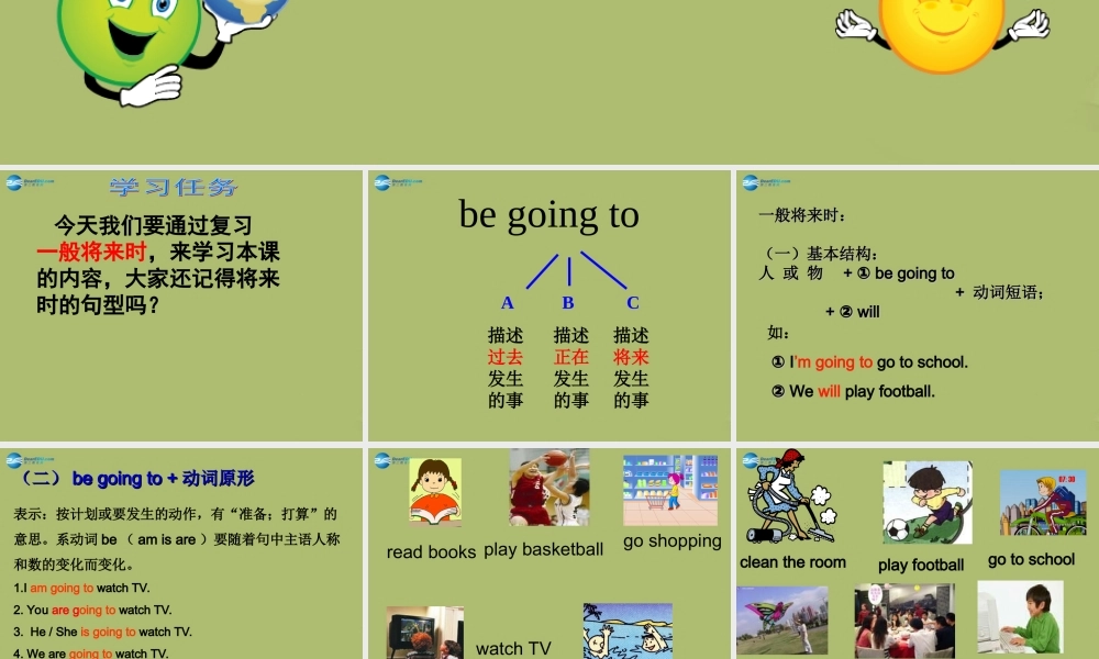 六年级英语下册 Module 2 Unit 1 We’re going to have a picnic课件3 外研版（一起）