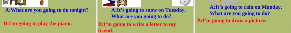六年级英语下册 Module 2 Unit 2 It’s going to rain课件4 外研版（一起）