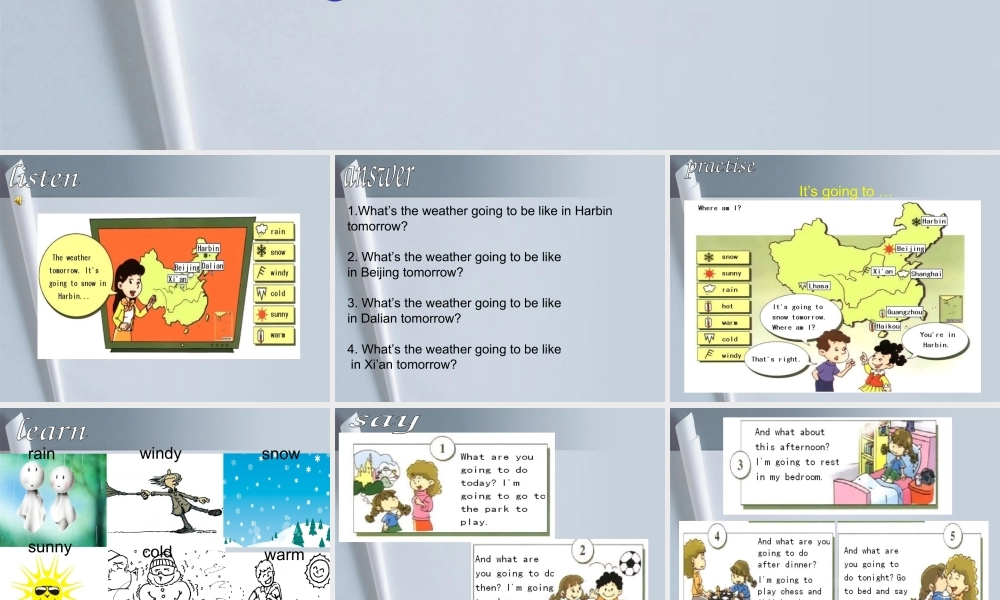 六年级英语下册 Module 2 Unit 2课件 外研版