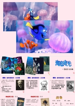 六年级语文上册 第15课《海底奇光》课件1 沪教版-沪教版小学六年级上册语文课件