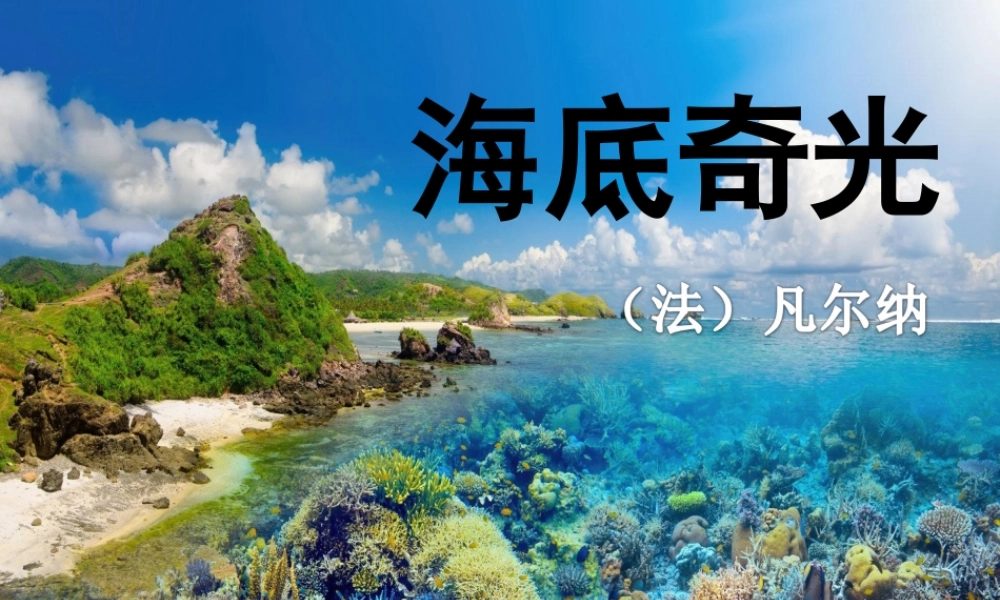 六年级语文上册 第15课《海底奇光》课件2 沪教版-沪教版小学六年级上册语文课件