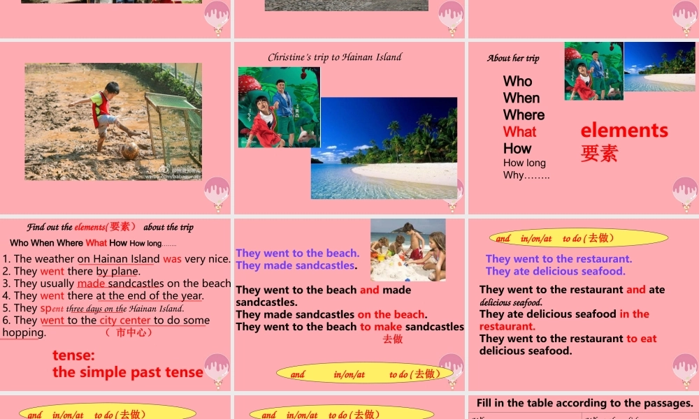 六年级英语上册 Unit 3 Spnding a day out together课件2 牛津上海版（一起）-牛津上海版小学六年级上册英语课件