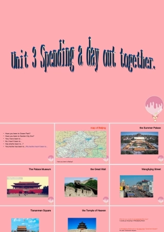 六年级英语上册 Unit 3 Spnding a day out together课件3 牛津上海版（一起）-牛津上海版小学六年级上册英语课件