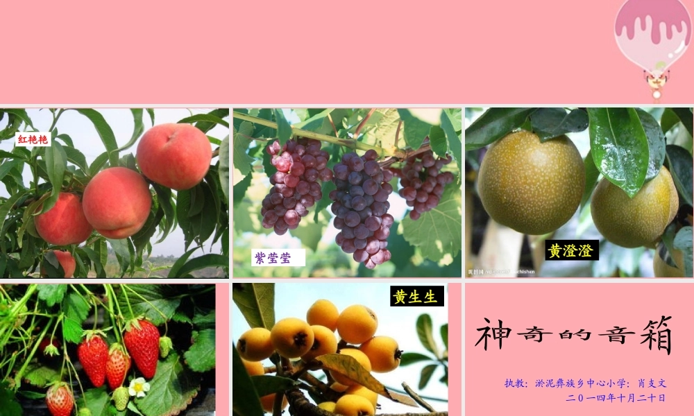 六年级语文上册 第16课 神奇的音箱课件1 西师大版-西师大版小学六年级上册语文课件