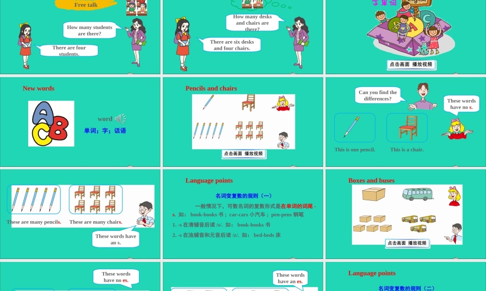 六年级英语上册 Unit 2 School in Canada Lesson 10 How Many Are There课件+素材 冀教版（三起）