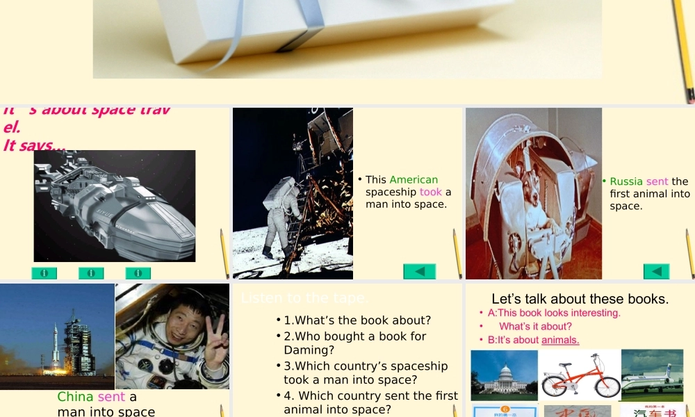 六年级英语下册 Module 6 Unit 2(1)课件 外研版