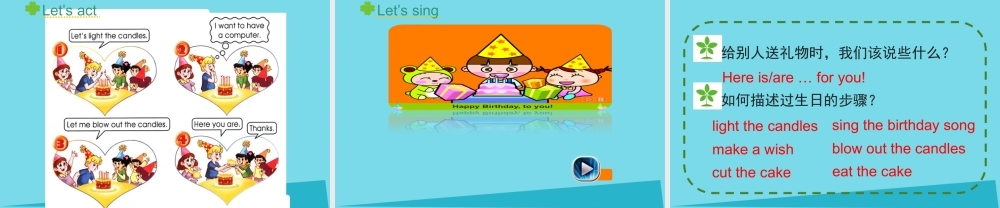 六年级英语上册 Unit 3 Would you like to come to my birthday party（Lesson 17）教学课件 人教精通版-人教版小学六年级上册英语课件