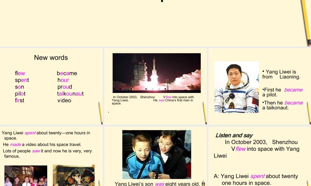 六年级英语下册 Module 7 Unit 1(1)课件 外研版