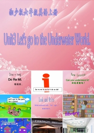 六年级英语上册 Unit 3（2）课件 湘少版