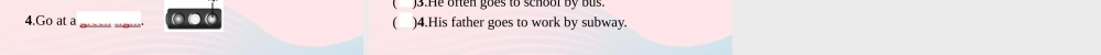 六年级英语上册 Unit 2 Ways to go to school Part B（2）Let’s learn Role-play作业课件 人教PEP版-人教PEP小学六年级上册英语课件